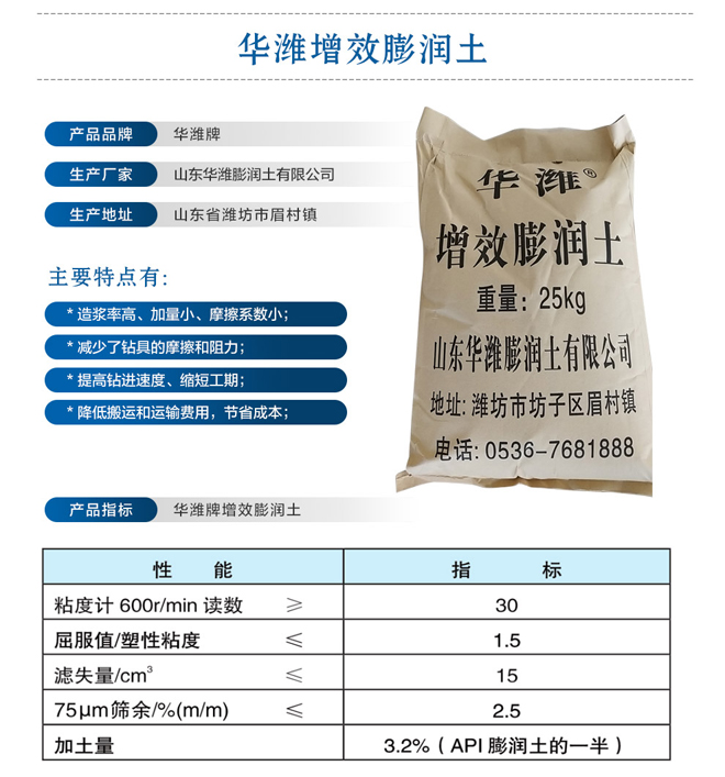 增效膨润土